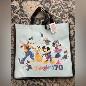 Disneyland 70th Anniversary Mickey and Friends Tote Bag, Medium